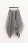 Marc Le Bihan 2590 series three-layer silk skirt collection French handmade MLB-2590-TOURTERELLE Grey TOURTERELLE